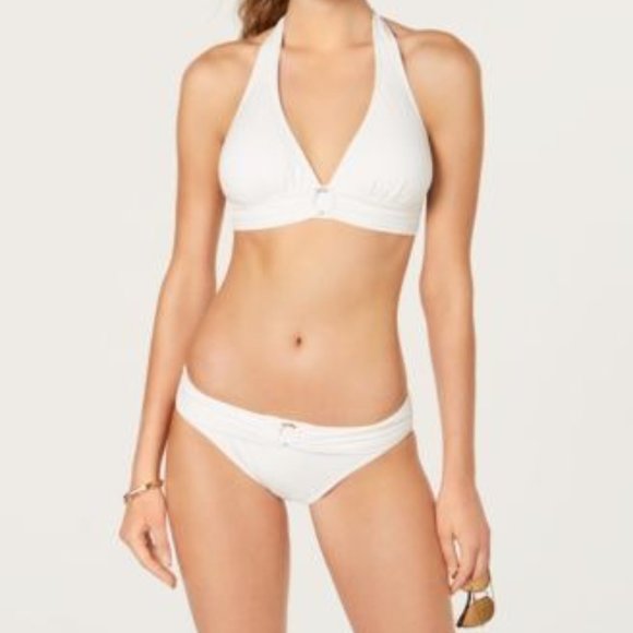 Michael Kors Other - Michael Kors Logo Ring Triangle Halter Iconic Bikini Swimsuit